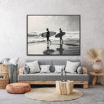 Soul Surfers On The Shore | Surfers On The Beach Prints