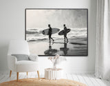 Soul Surfers On The Shore | Surfers On The Beach Prints