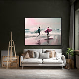 Riders of the Blue | Surfers On The Beach Prints