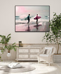 Riders of the Blue | Surfers On The Beach Prints