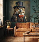 The Victorian Scholar | Owl In Clothing Art