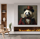 Panda Aristocracy | Panda In Clothing Art