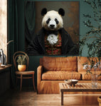 A Pandas Elegance | Panda In Clothing Art