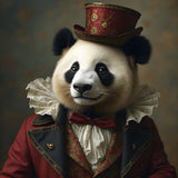 Panda Aristocracy | Panda In Clothing Art