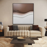 Soft Earth Tones | Pantone Colour Of 2025 Abstract Art Prints