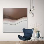 Soft Earth Tones | Pantone Colour Of 2025 Abstract Art Prints