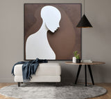 Sunlit Mocha | Pantone Colour Of 2025 Abstract Art Prints