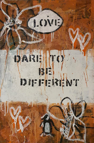 Penguin Book Cover - Dare To Be Different