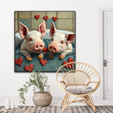 Squeals and Suds | Pigs In Bath Art Prints