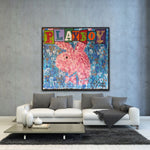 PLAYBOY Pop Art | Love Heart Painting