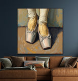 Whispers Of Satin | Pointe Shoe Art Prints