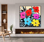 Floral Energy | Contemporary Wall Art