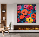 Funky Florals | Contemporary Wall Art