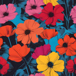 Funky Florals | Contemporary Wall Art