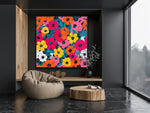 Wildflower Whirl | Contemporary Wall Art