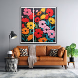 Neon Garden | Contemporary Wall Art