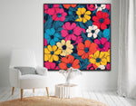 Flower Frenzy | Contemporary Wall Art