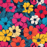 Flower Frenzy | Contemporary Wall Art