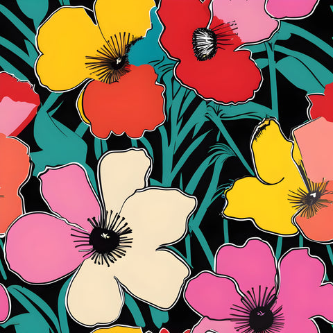 Pop Petals | Contemporary Wall Art