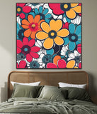 Electric Boquet | Contemporary Wall Art