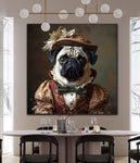 Pug Aristocracy | Pug In Clothing Art