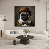 The Victorian Pug | Pug In Clothing Art