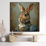 The Dapper Bunny | Rabbit In Clothing Art