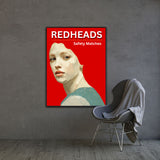 Ember Muse - Redheads Matches Pop Art Fine Art Prints