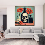 Nostalgic Bloom | Retro Canvas Art Prints