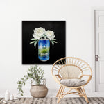 Bells Beach Brewery Fine Art Prints – Retro Can with Floral Elegance