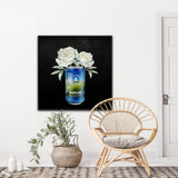 Bells Beach Brewery Fine Art Prints – Retro Can with Floral Elegance