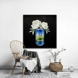 Bells Beach Brewery Fine Art Prints – Retro Can with Floral Elegance