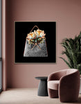 Louis Vuitton Handbag & Floral Fine Art Prints