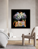 Louis Vuitton Handbag & Floral Fine Art Prints