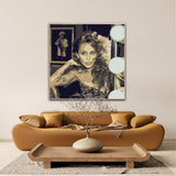 Miley Cyrus Portrait by Leah Justyce Australian Portrait Artist