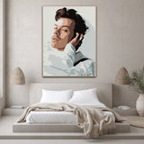 Harry Styles Handpainted Portraits – Original Music-Inspired Art for True Fans