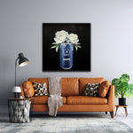 Bells Beach Brewery Fine Art Prints – Retro Can with Floral Elegance