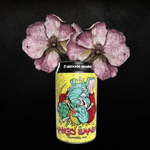 3 Nations Brewing Fine Art Prints – Craft Beer with Floral Art