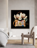 Louis Vuitton Handbag & Floral Fine Art Prints
