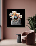Louis Vuitton Handbag & Floral Fine Art Prints
