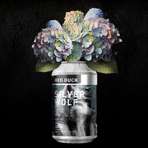 Red Duck Beer Fine Art Prints – Craft Beer with Floral Art