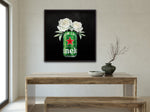 Heineken Lager Fine Art Prints – Craft Beer with Floral Art