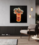 Bells Beach Brewery Fine Art Prints – Retro Can with Floral Elegance