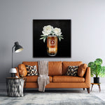 Bells Beach Brewery Fine Art Prints – Retro Can with Floral Elegance