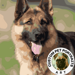 Custom Pet Memorial Portraits – A Beautiful Tribute to Your Beloved Pet