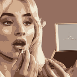 Sabrina Carpenter Portrait – Handpainted Tribute to the Viral Pop Princess