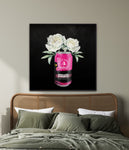 Bells Beach Brewery Fine Art Prints – Retro Can with Floral Elegance