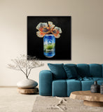 Bells Beach Brewery Fine Art Prints – Retro Can with Floral Elegance