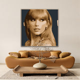 Made-to-Order Taylor Swift Handpainted Portrait

Celebrate the timeless artistry of Taylor Swift with this exclusive made-to-order portrait — handcrafted to become the centrepiece of your space. More than a print, this is a bespoke artwork designed for true fans, collectors, and lovers of bold, expressive art.