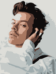 Harry Styles Handpainted Portraits – Original Music-Inspired Art for True Fans